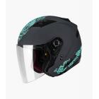 【G-MAX】Of -77 3/4 Hardhat painted permanently (matte black/green)| Webike TW