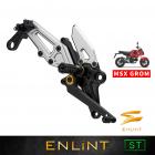 【ENLINT】ST系列 標準版 腳踏後移 (霧黑霧白) GROM (21-)| Webike摩托百貨