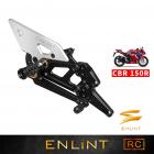 【ENLINT】RC系列 特仕版 腳踏後移 (全霧黑) CBR150R (21-)| Webike摩托百貨