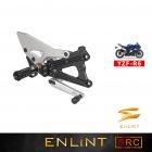 【ENLINT】ST系列 特仕版 腳踏後移 (霧黑) NINJA250 / NINJA300 / Z250 / Z300 (08-)| Webike摩托百貨