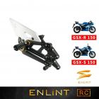 【ENLINT】RC系列 特仕版 腳踏後移 (全霧黑) GSX-R150 / S150 (17-)| Webike摩托百貨