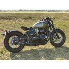 【MOTONE】Bedlam 斜切尾段排氣管 (黑色) / Triumph Bobber/Speedmaster