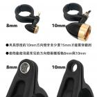 【MOTONE】通用型 前叉夾具 35mm (黑)| Webike摩托百貨