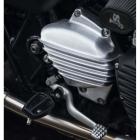 【MOTONE】前齒盤蓋鰭片 (髮絲銀) TRIUMPH 水冷車款| Webike摩托百貨