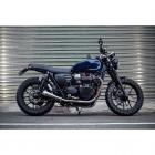 【MOTONE】前齒盤蓋鰭片 (黑銀) TRIUMPH 水冷車款| Webike摩托百貨