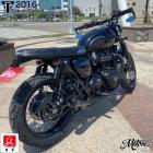 【MOTONE】排氣管 土星 (消光黑) T100/T120 等TRIUMPH 水冷車款| Webike摩托百貨