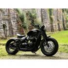 【MOTONE】短款尾段排氣管 (黑) 水冷BOBBER| Webike摩托百貨