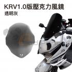 【Bad Panda】短版風鏡 透明灰 KRV| Webike摩托百貨