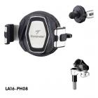 【Takeway】LA16 冠座架 (銀) 黑隼2手機架| Webike摩托百貨
