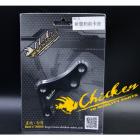 【Chicken-Moto Parts】前卡鉗座 (黑色) 新雲豹| Webike摩托百貨