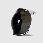 【feture helmet】Electroplated bottom edge TOP PP button goggles (dark brown)| Webike TW