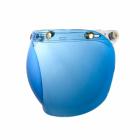 【feture helmet】銅製黃金色釦鐶 PP 風鏡 (藍色)| Webike TW