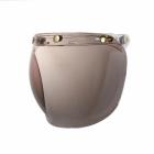 【feture helmet】銅製黃金色釦鐶 PP 風鏡 (淡茶輕電鍍)| Webike TW