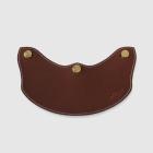 【feture helmet】SUPREMUS 至上-深咖啡色手作皮革帽舌| Webike TW