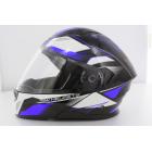 【RSV Helmet】Enzo spark white-blue removable helmet| Webike TW