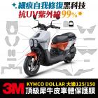 【gozilla】3M頂級犀牛皮 前車殼正面 下半部保護貼 DOLLAR 125 / 150| Webike摩托百貨