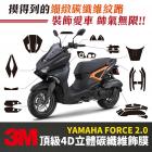 【XILLA】3M碳纖維膜 煞車油杯飾貼 FORCE 2.0| Webike摩托百貨