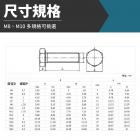 【XILLA】不鏽鋼外六角螺絲 M8 / M10| Webike摩托百貨