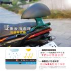 【XILLA】後靠背 強化支架 (黑)| Webike摩托百貨