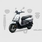 【XILLA】3M頂級犀牛皮 定位燈 + 上下飾板保護貼 (3片式) FIDDLE DX 158| Webike摩托百貨