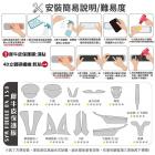 【XILLA】3M頂級犀牛皮 右車頭面板保護貼 FIDDLE DX 158| Webike摩托百貨