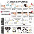 【gozilla】3M頂級犀牛皮 儀表保護貼 (大 / 平面款) KRV 180| Webike TW