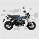 【XILLA】3M頂級犀牛皮 儀表保護貼 DAX 125| Webike摩托百货