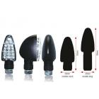 【BIHR】通用型三角 LED 方向燈 (長版 / 黑色)| Webike摩托百貨