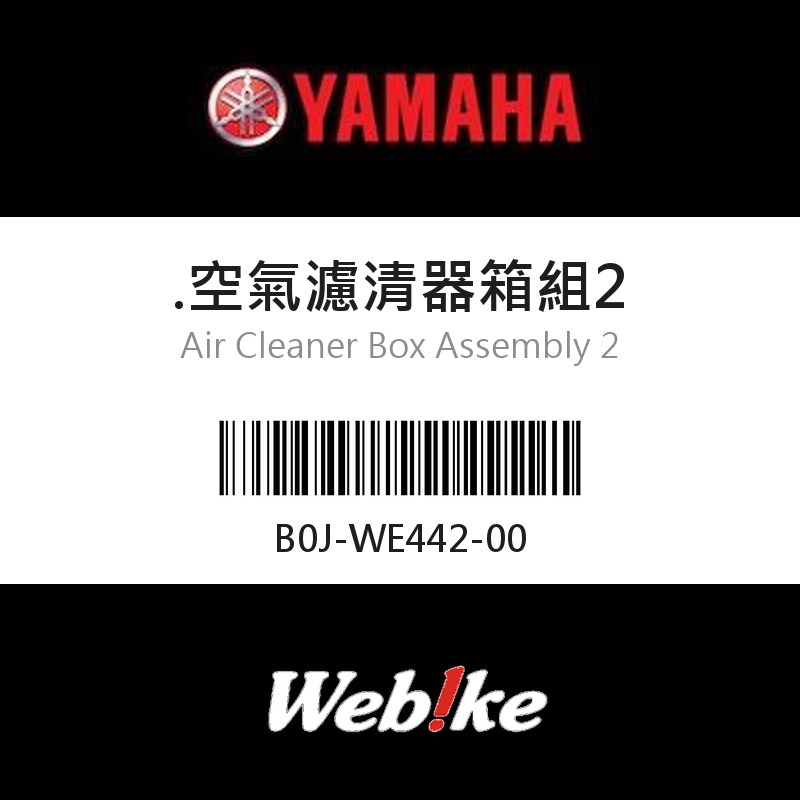 【YAMAHA 台灣山葉原廠零件】空氣濾清器箱組2