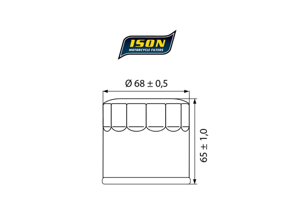 【ISON】ISON 機油濾芯Suzuki VS GL INTRUDER 600 / 1400 1987-2003| Webike摩托百貨