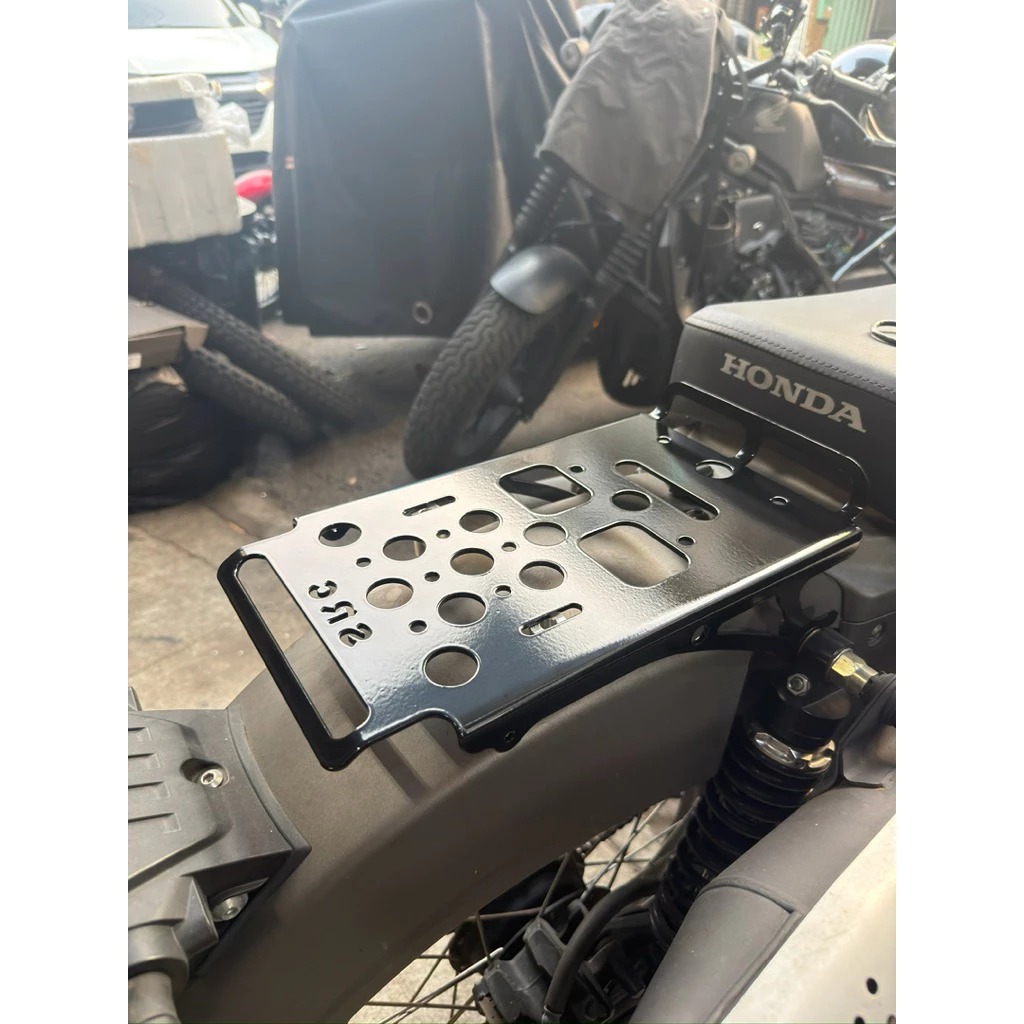 【SOURCEMOTO】不鏽鋼後貨架 CT125 (18-)