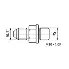 【GARUDA】鋁合金 直通接頭 (M10 × 1.0P)| Webike摩托百貨