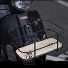 【Ghost Factory 古斯特國際】鋁合金文青菜籃 松木底板 X300| Webike摩托百貨