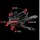 【KRACE】CNC 後搖臂 (原廠卡鉗/原廠卡座位置) 6代勁戰、FORCE 2.0、水冷BWS、AUGUR| Webike摩托百貨