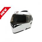 【EVO Helmets】雙鏡全罩可樂帽-消光銀灰| Webike TW