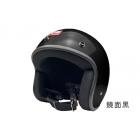 【EVO Helmets】復古騎士帽 (M)-鏡面黑| Webike TW
