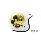 【EVO Helmets】騎士帽 (M) 復古金米奇-懷舊白| Webike摩托百货