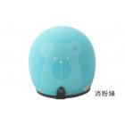 【EVO Helmets】騎士帽 (M) 手繪熊-消光粉綠| Webike TW