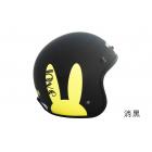 【EVO Helmets】騎士帽 (M) LOVE兔-消光黑| Webike摩托百货