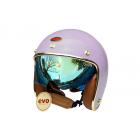 【EVO Helmets】CA312 內鏡式安全帽 VENUS+ 金邊-丁香紫| Webike TW