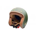 【EVO Helmets】TA502 3/4罩式安全帽 消深墨綠| Webike TW