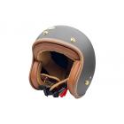 【EVO Helmets】TA502 3/4罩式安全帽 消鐵灰| Webike TW