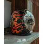 【Gallop kustom kulture】MAKOTO 小林誠×GALLOP 聯名安全帽 (竜) 限量款 復古安全帽 (烏晶黑）| Webike摩托百貨