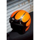 【Gallop kustom kulture】1932速度線 復古半罩安全帽 四分之三安全帽 (橘色)| Webike摩托百貨
