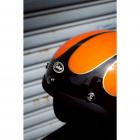【Gallop kustom kulture】1932速度線 復古半罩安全帽 四分之三安全帽 (橘色)| Webike摩托百貨