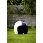 【Gallop kustom kulture】復古半罩安全帽 設計款素色 四分之三安全帽 紅白條紋| Webike摩托百貨