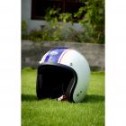 【Gallop kustom kulture】復古半罩安全帽 設計款素色 四分之三安全帽 紅白條紋| Webike摩托百貨