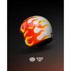 【Gallop kustom kulture】ONE OFF系列 四分之三安全帽 （炎）| Webike摩托百貨