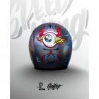 【Gallop kustom kulture】「SPEED KING」X 日本 虹彩屋 聯名四分之三安全帽 (電鍍銀)| Webike摩托百货