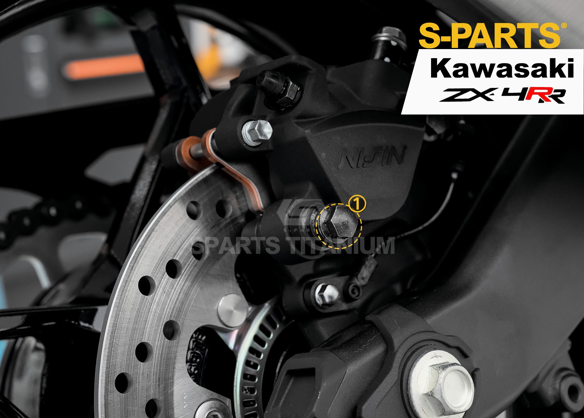 ZX-4R S PARTS 卡鉗螺絲／卡鉗座螺絲- 人氣推薦